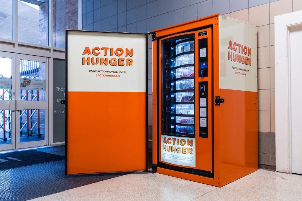 “These Vending Machines Give The Homeless Free Food”