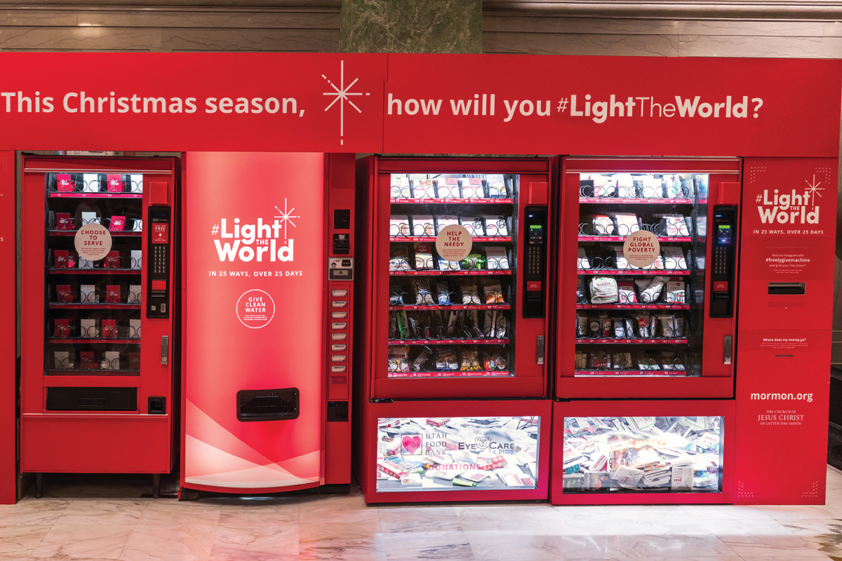 "How will you light the world... Vending Machine?"