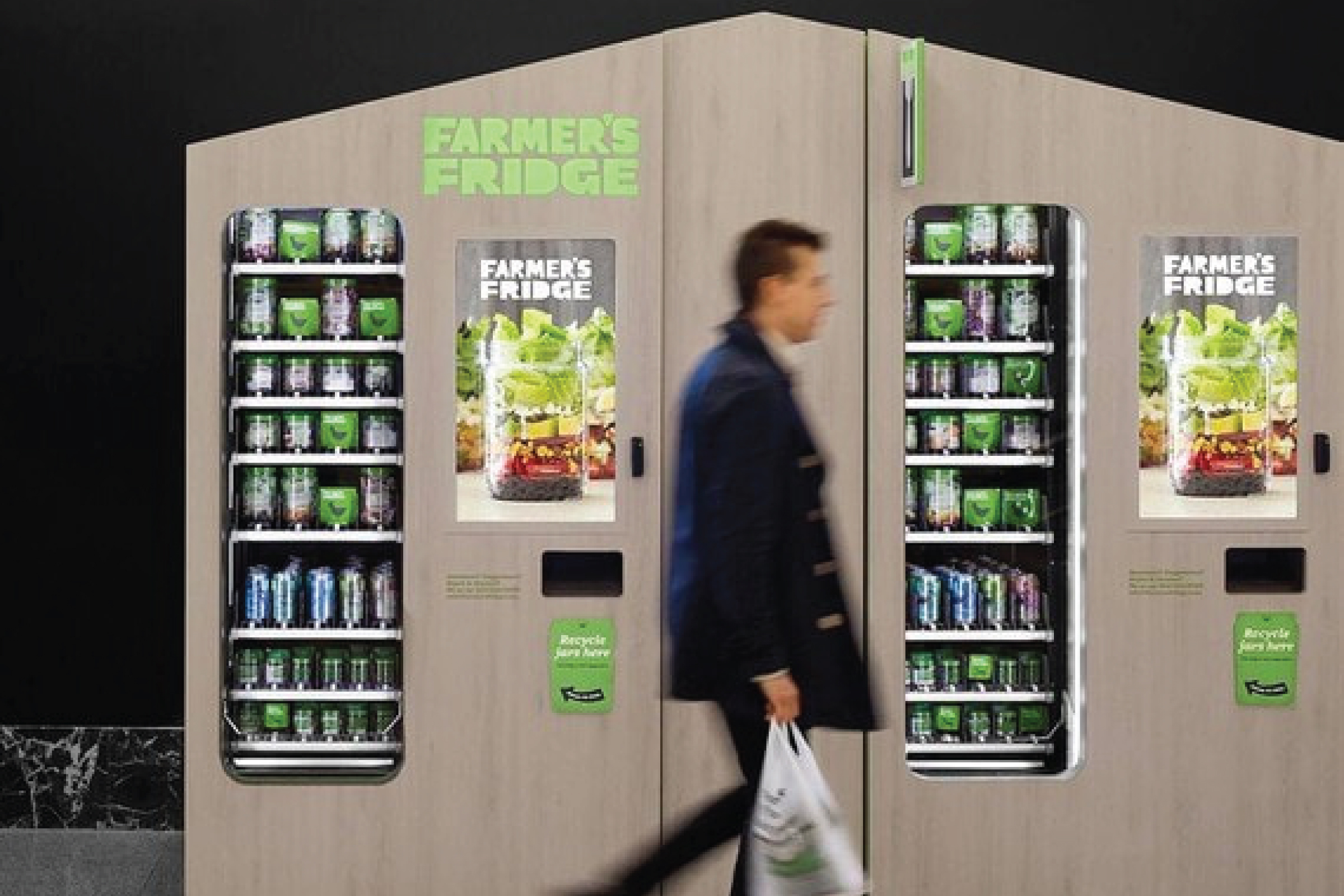 “Would you eat A salad from A vending machine?”